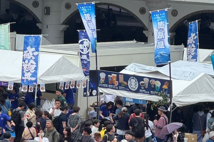 外も終日大盛況