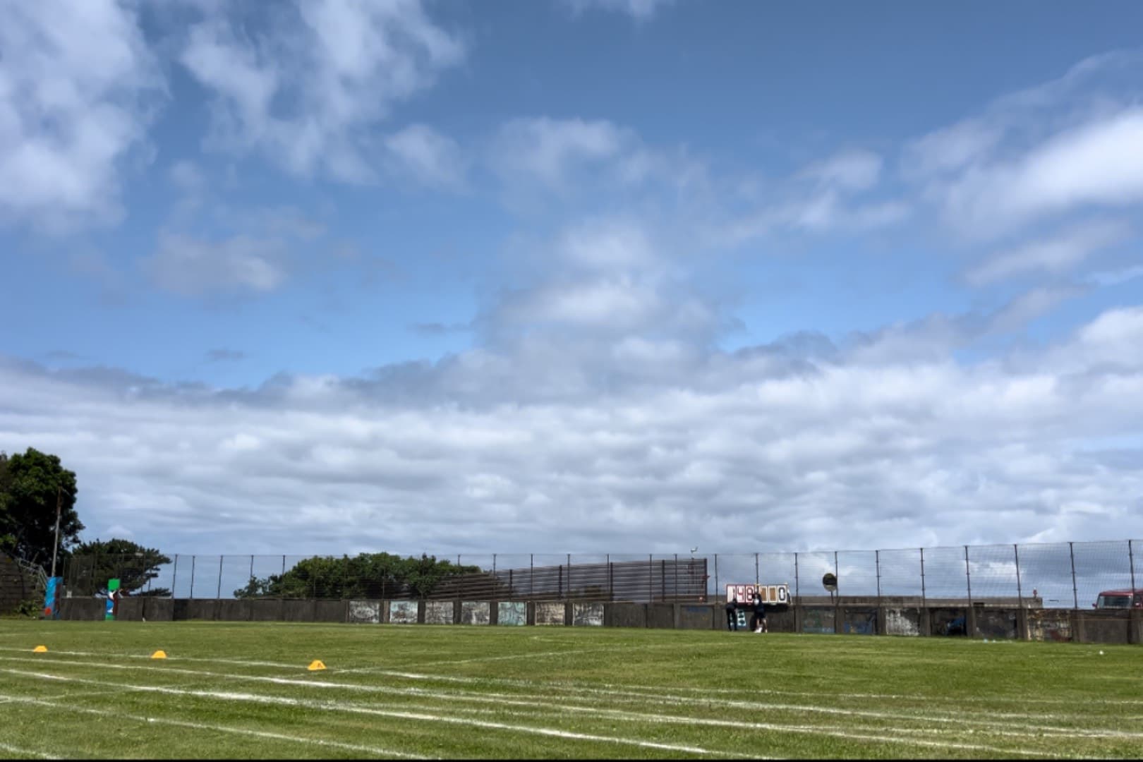 御蔵島小中学校運動会