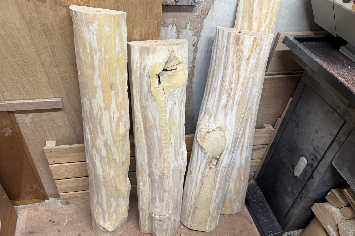 木材 黄楊 加工材