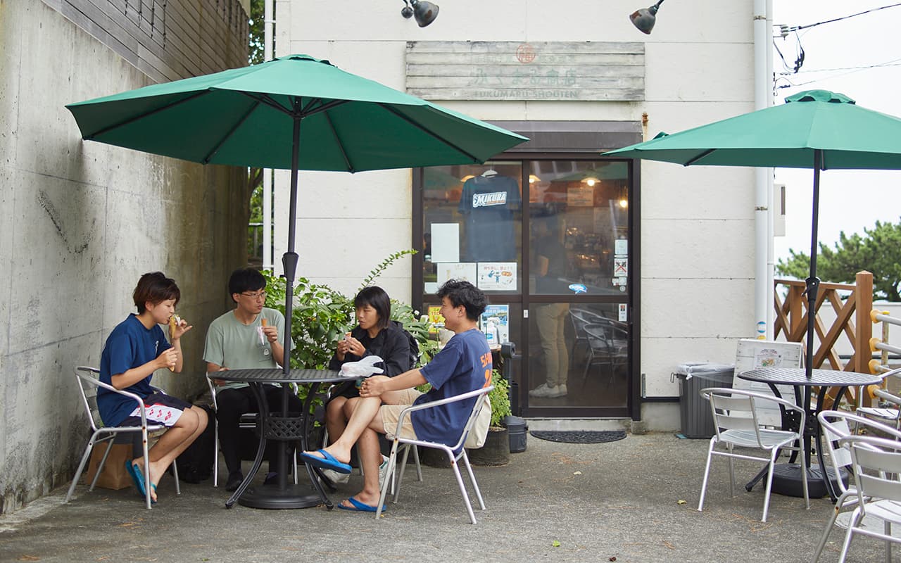 ファストフード店のない、東京です。